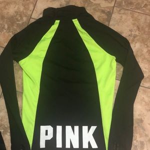 VS Pink Half Zip and Pants